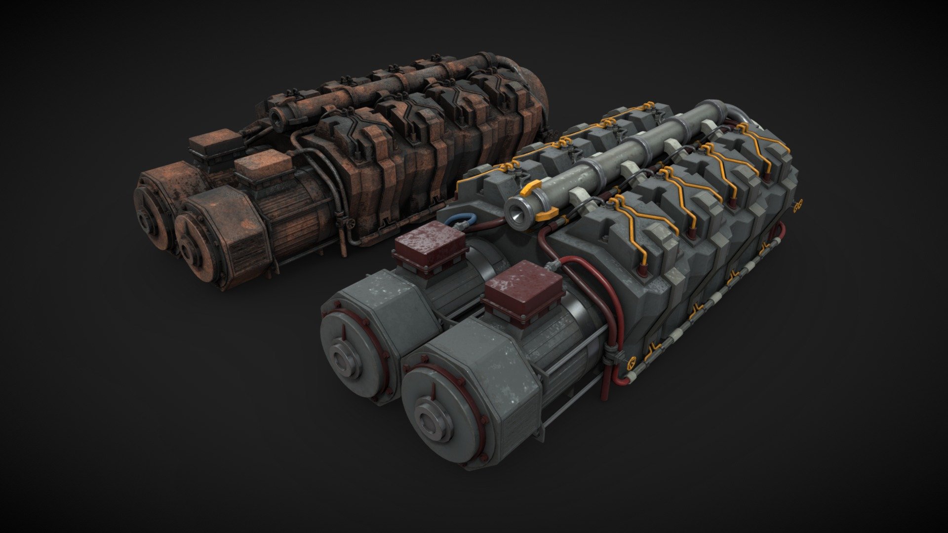 Machinery device - Buy Royalty Free 3D model by maxpsr [59a792b ...