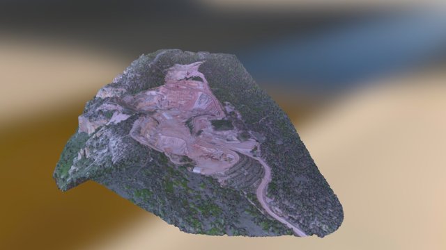 Black Canyon Quarry 3D Model