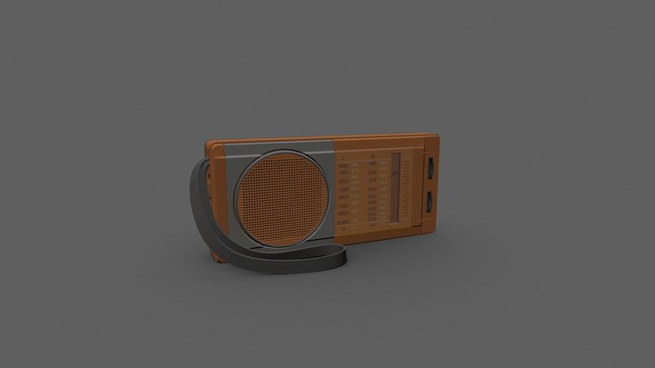 Radio Vega-341 (XYZ School homework) 3D Model