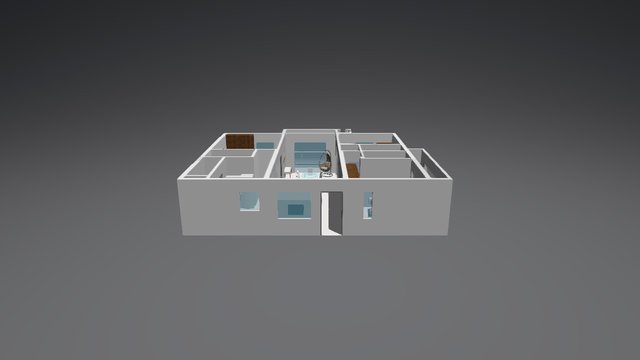 HYDERABAD MODEL 2-15-10 3D Model