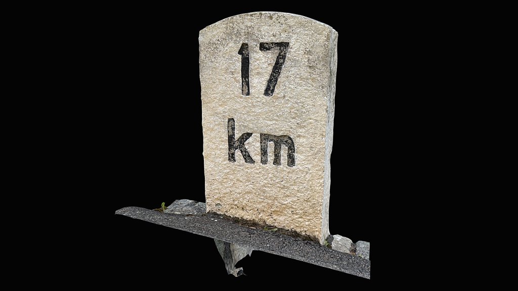 Milestone Innertkirchen - Sustenpass km 17