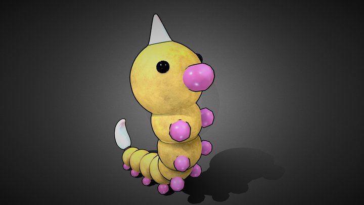 Weedle 3D Model