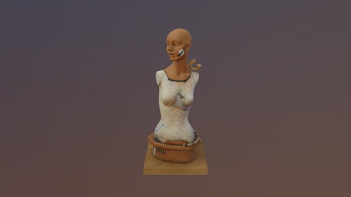 Lady by Dick Hay 3D Model