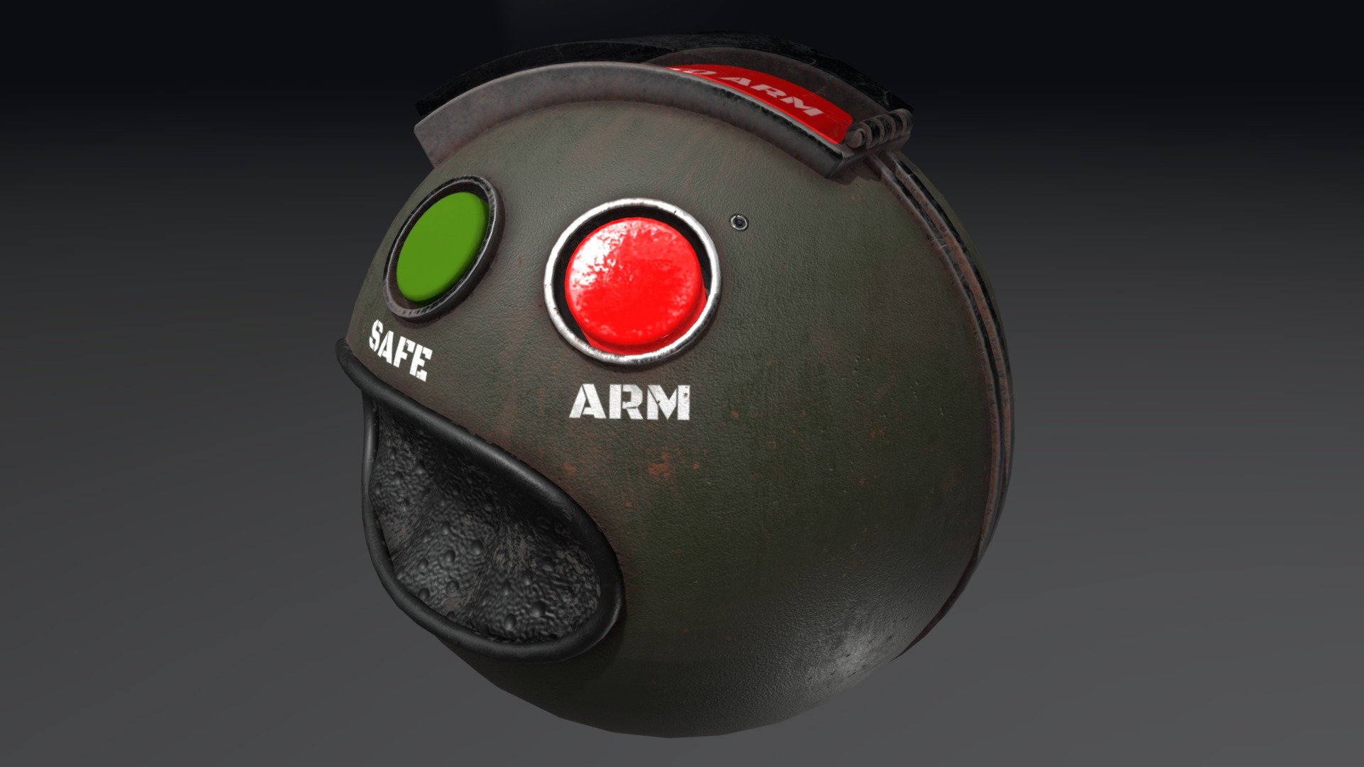 M17 Fragmentation Grenade - 3D model by Palette Concepts ...