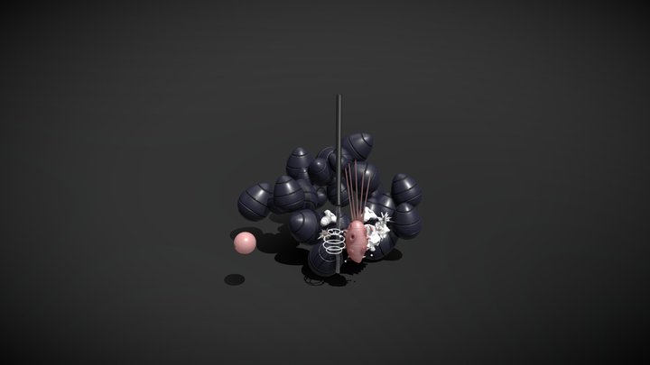 Flukemarm 3D Model