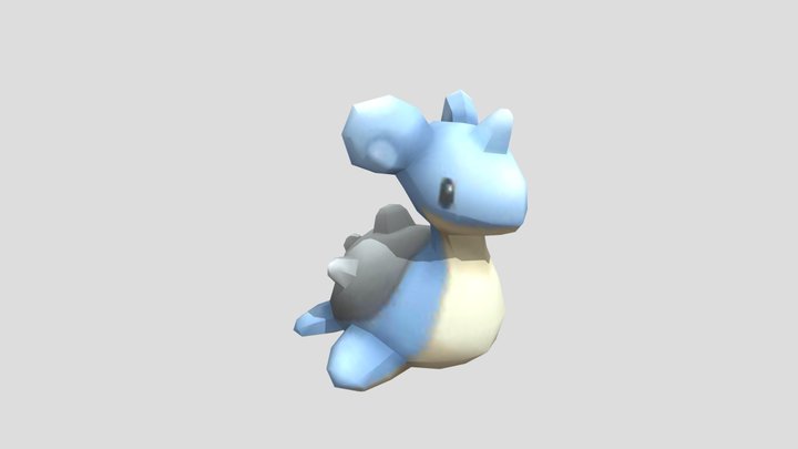 [Pokemon OR/AS] Lapras Doll – Modèle 3D gratuit STL