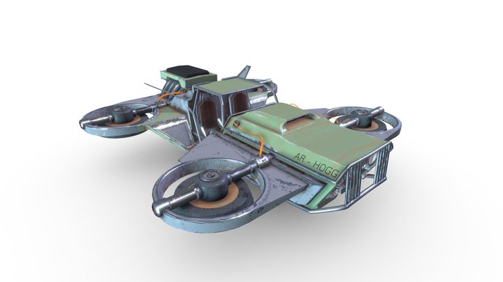 AR-Hogg Vehicle 3D Model