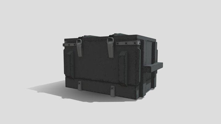 Старая модель контейнера из wot blitz. – Kostenloses 3D-Modell STL