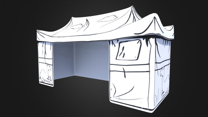 06-Tent 3D Model