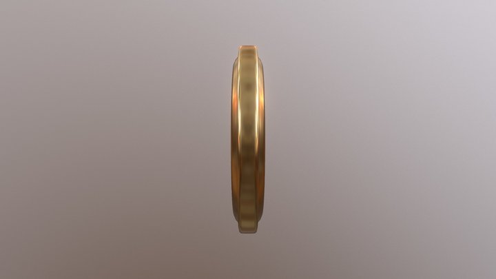Coin- Battery Base Mesh 3D Model