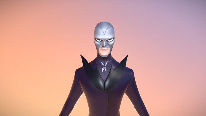 Hawk Moth Miraculous Ladybug 3D Model