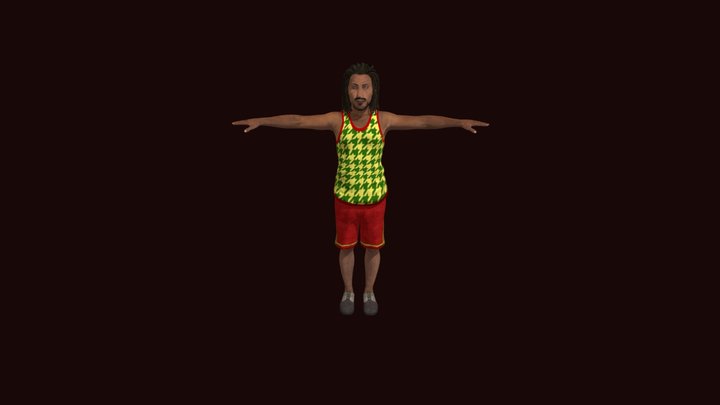 Game Ready Character 3D Model