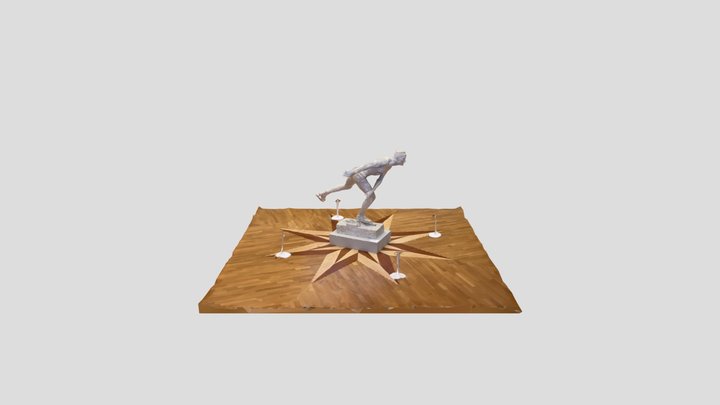 The Skater, Christian Eriksson 3D Model