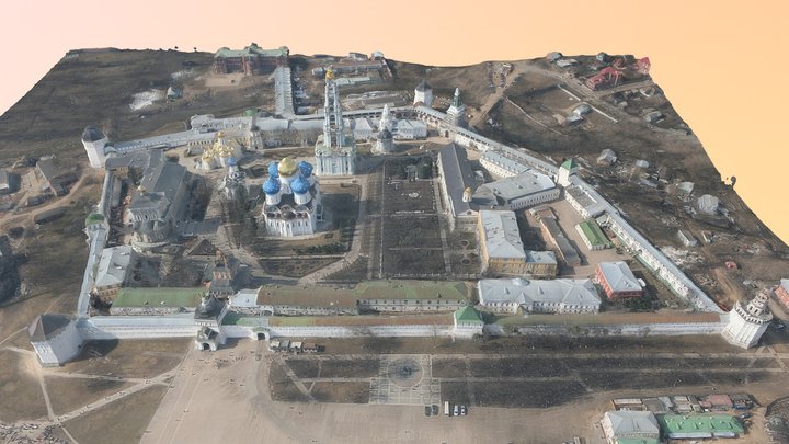 Троице-Сергиева Лавра 3D Model