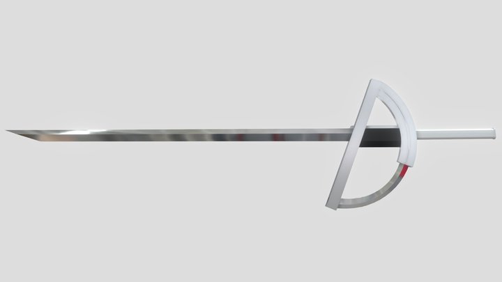 Lappland's Sword - Arknights 3D Model