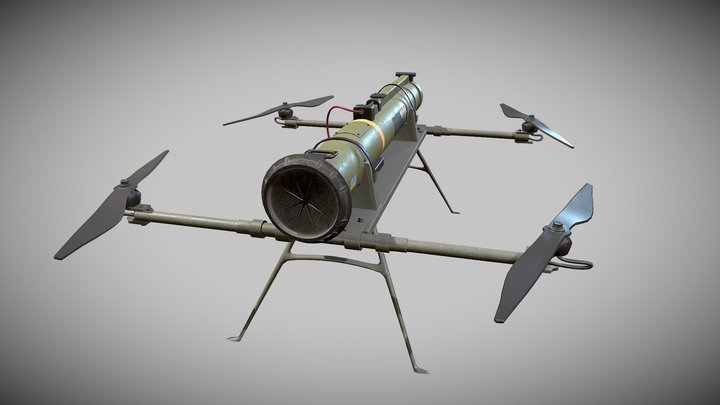 AT4_Dron – Modèle 3D gratuit STL