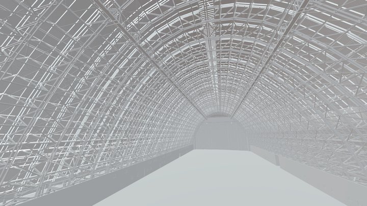 Moffett Field Hangar 3 3D Model