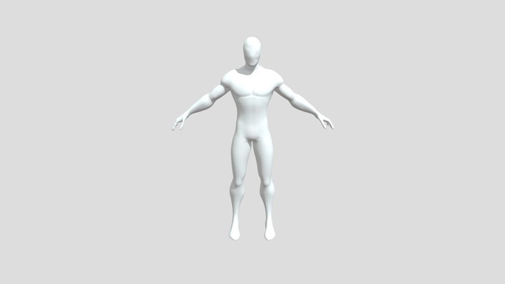 Male_body 3D Model