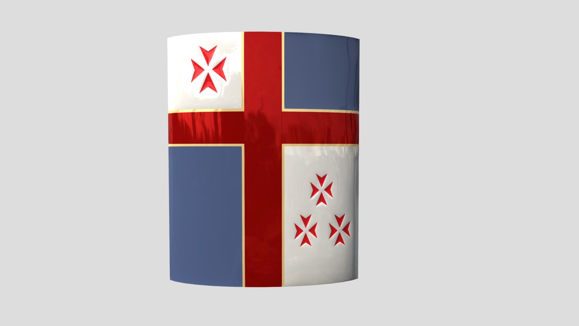 Escudo Templario Medieval
