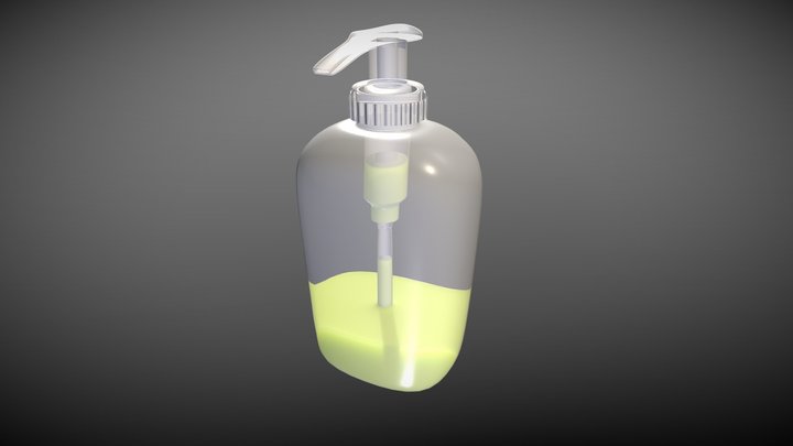 Savon liquide 3D Model