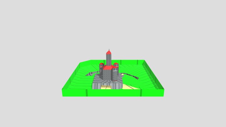 Castle 64 3D Model