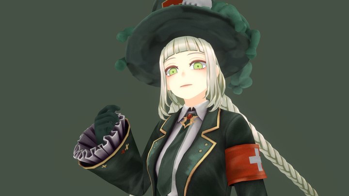 Evelyn 3D Model