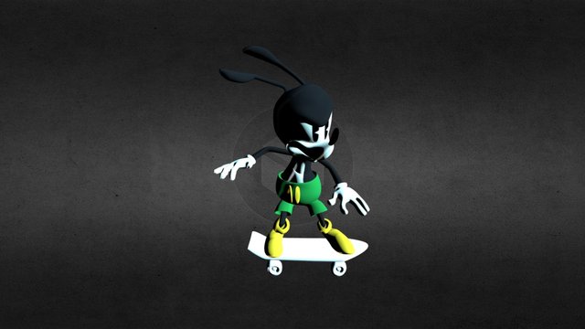 Flea 3D Model