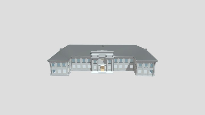 Дом культуры 3D Model