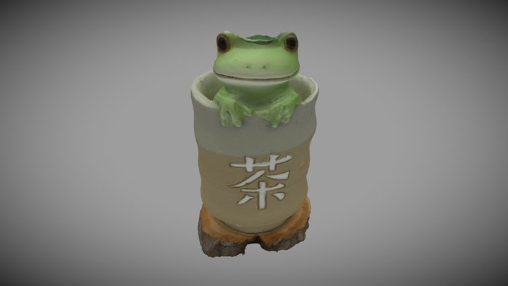 Tea Frog 3D Model