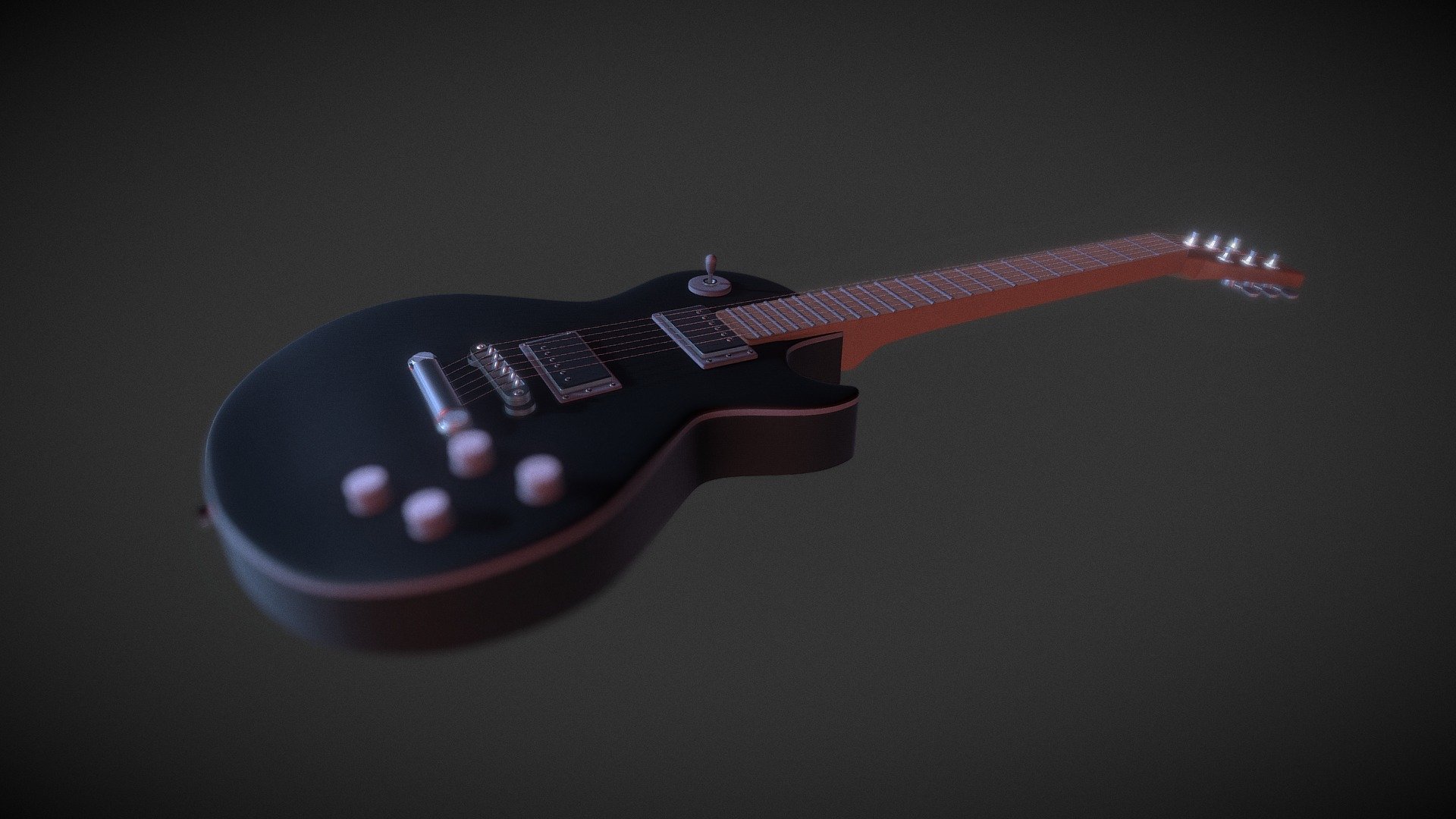 Gibson Les Paul - 3D model by Raphael Frei (@raphafrei) [59b86d0 ...