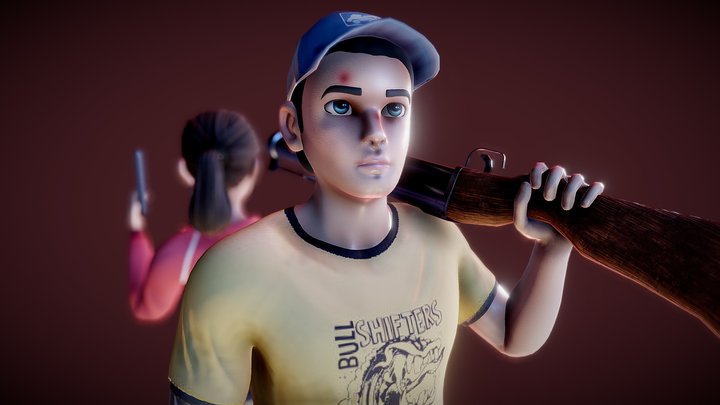 Survivors | left4dead 3D Model