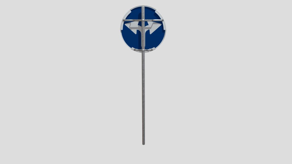 Two Arrow Road Sign