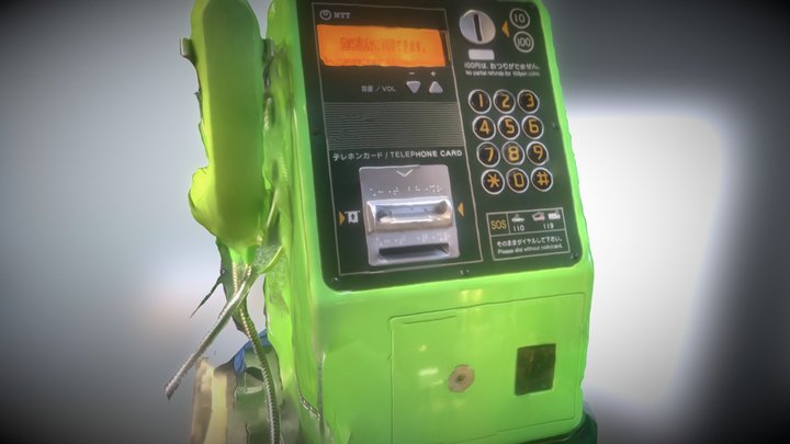 Public Phone [3D Scanner] 3D Model