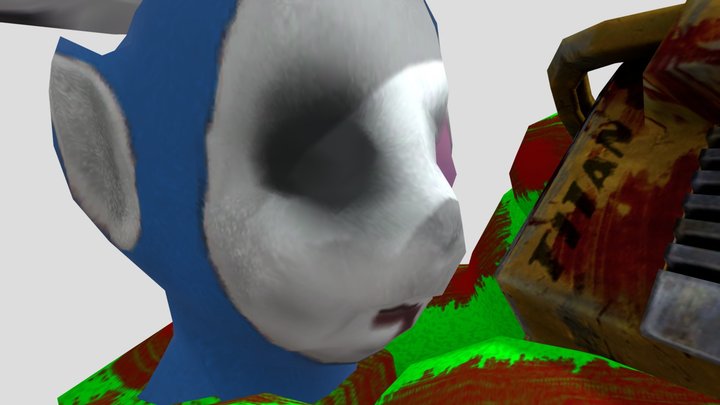 Slendytubbies dipsy 3D Model