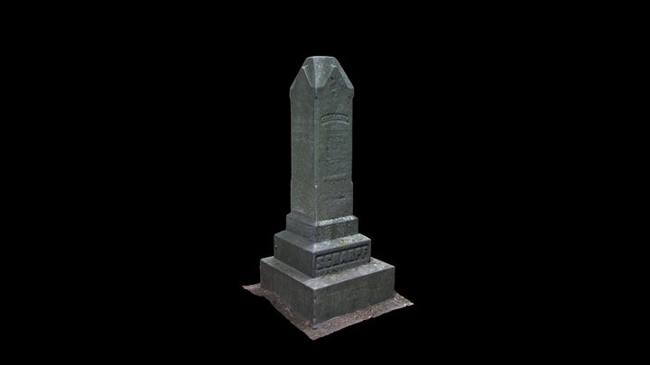 Scharpf Grave Monument 3D Model
