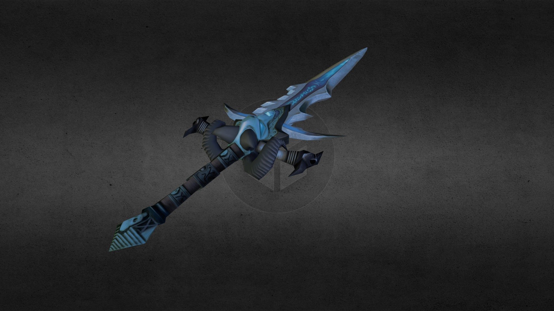 Frostmourne — Sketchfab embed 3D viewer