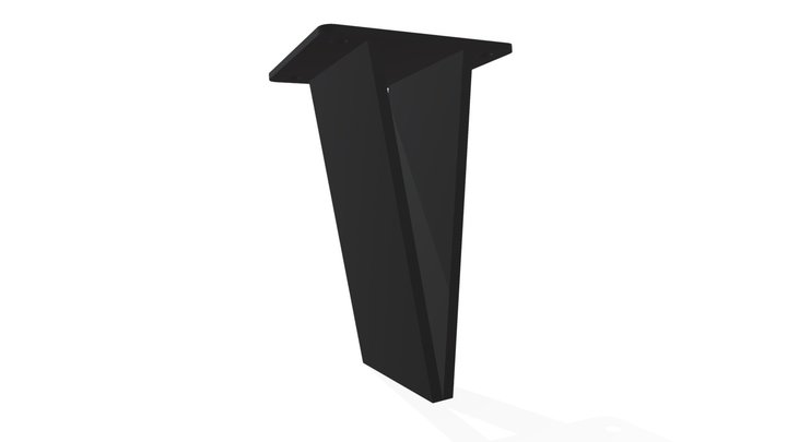 pied pic étroit H15 3D Model