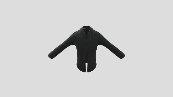 Black Coat 3D Model