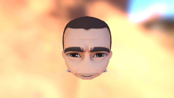 ERIC CANTONA 3D Model