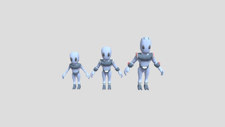 Aliens 3D Model