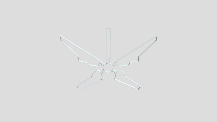 Cookie Cutter Odradek 3D Model