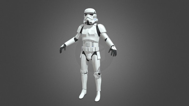 Star Wars: Imperial Stormtrooper 3D Model