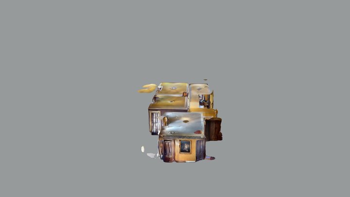 The Mansion of Saratoga 3D Model