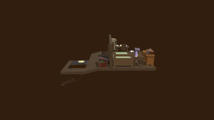 The Hideout 3D Model
