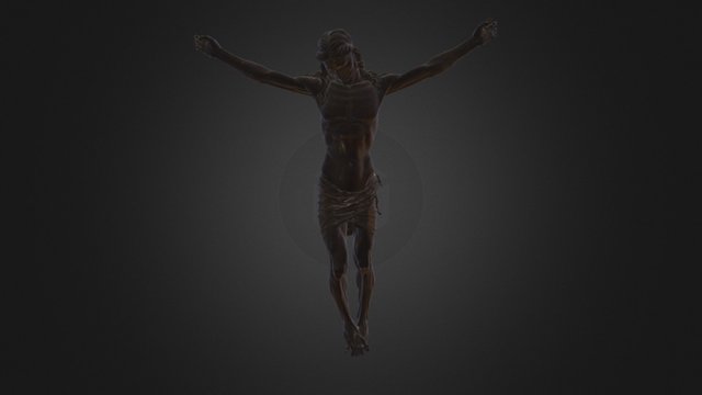Crocifisso ligneo di F. da Sangallo (attribuito) 3D Model