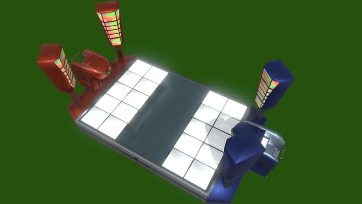 Yugioh Duelarena 3D Model
