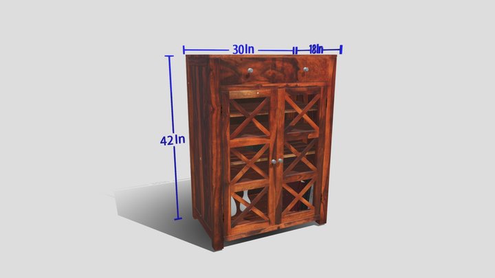 opening console table 3D Model