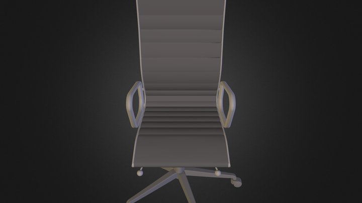办公椅1 3D Model
