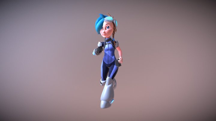Avery Jog Cycle 3D Model