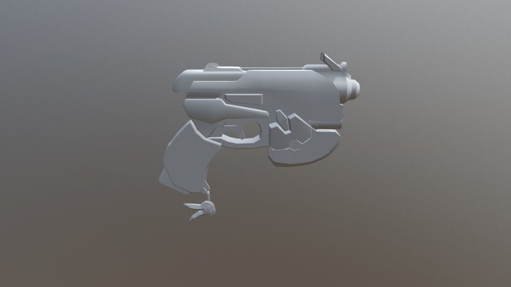 D.Va Light Gun3 3D Model